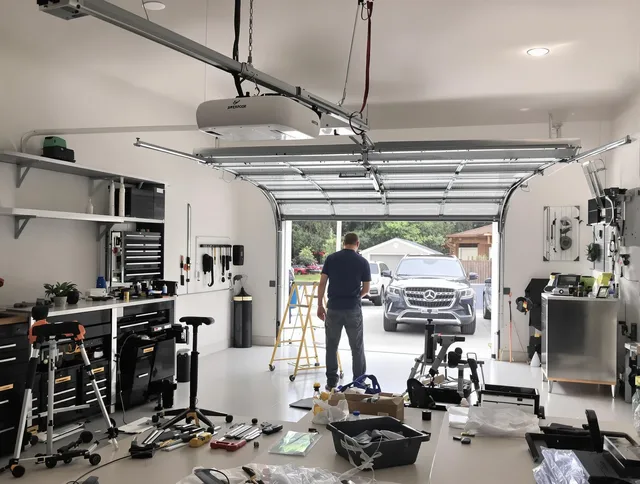 Garage door opener installation by Florence-Graham Garage Door Repair in Florence-Graham
