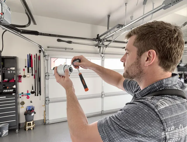 Garage door opener repair service by Florence-Graham Garage Door Repair in Florence-Graham