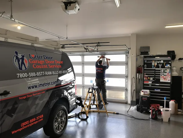 Florence-Graham Garage Door Repair team performing same-day garage door repair in Florence-Graham